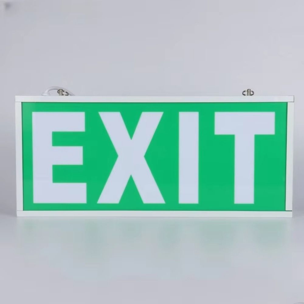 Emergency Exit Sign - 110-240 В коммерческий светодиодный аварийный знак,