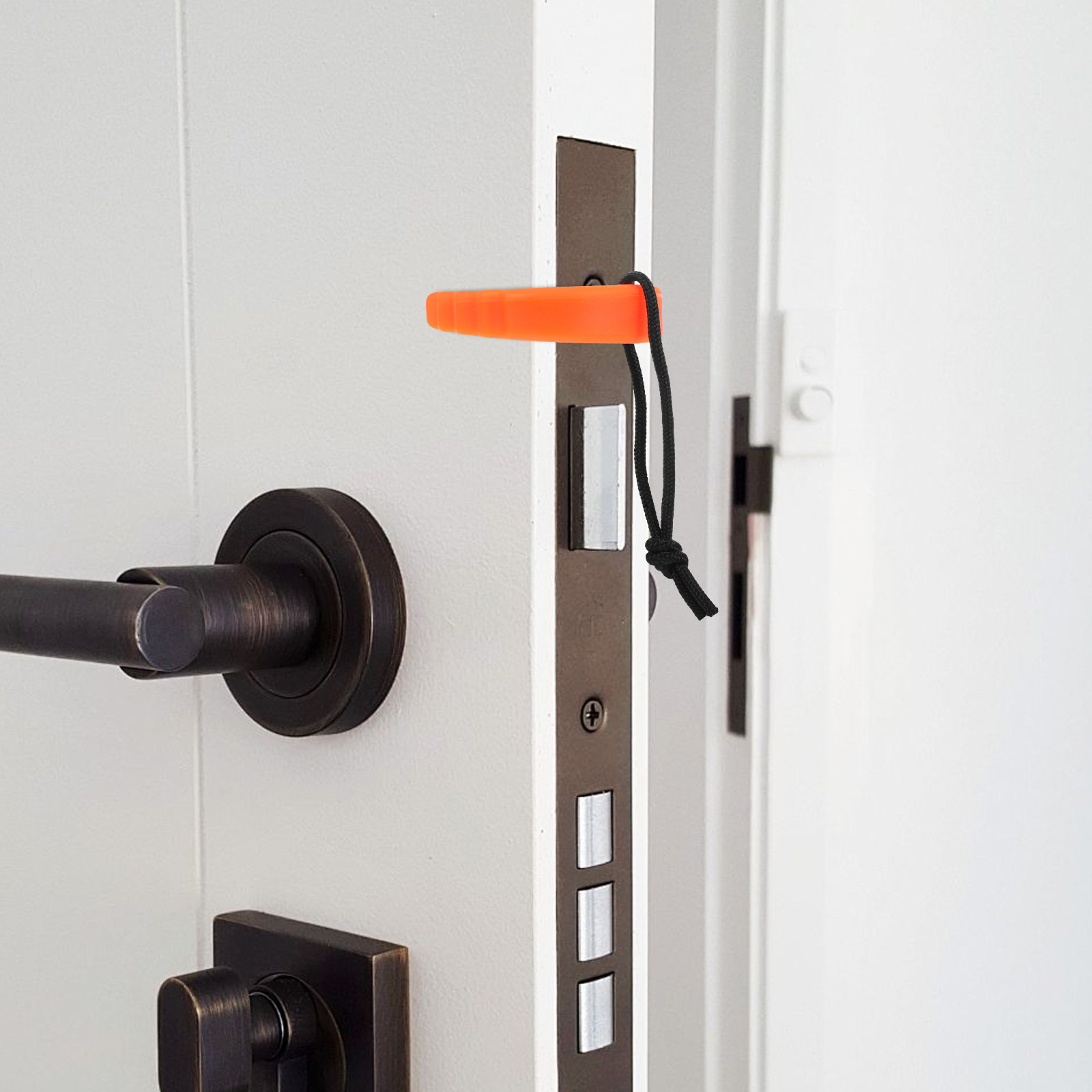 Door Stop Alarm - Портативный дверной стопор-сигнализатор, аварийный дверной клин