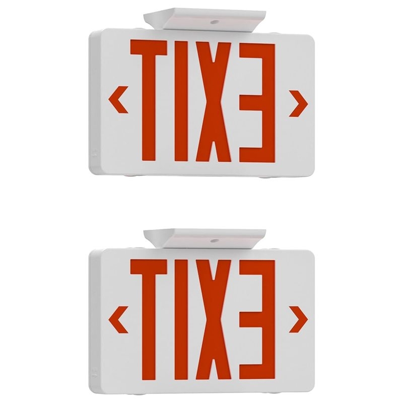 Emergency Exit Sign - B67C, сертифицировано UL, коммерческий комплект аварийного