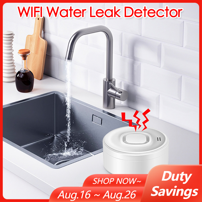 Умный Wi-Fi детектор утечки во – обзор и цена Water Alarm Sensor