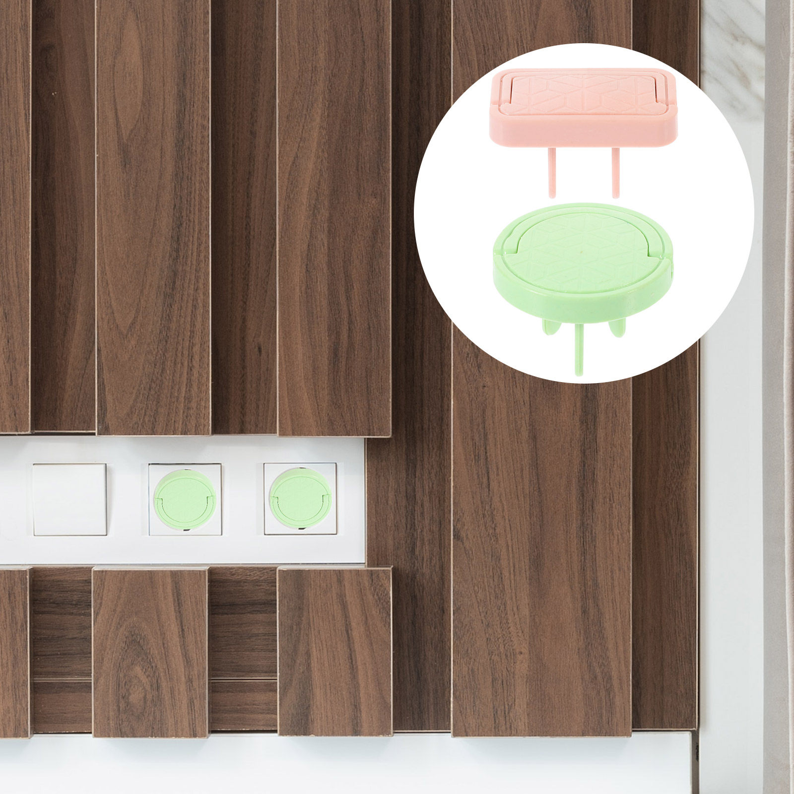 8 шт. защитных накладок на роз – обзор и цена Outlet Cover Baby